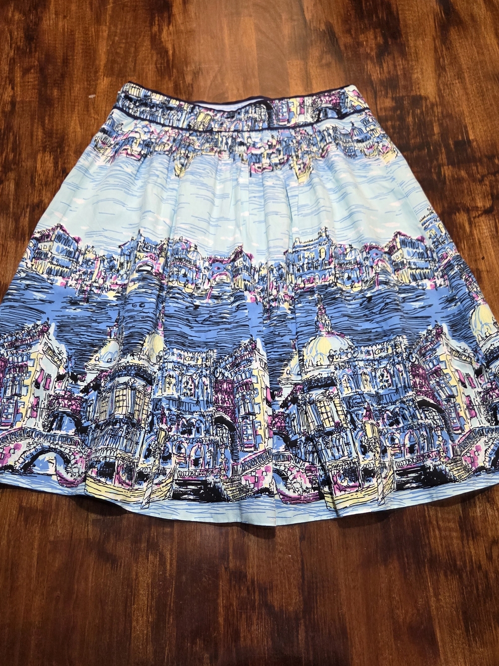 Anthropologie 36 of 52 Conversations Colloquial Venice Skirt Womens Size 2 - Picture 6 of 6